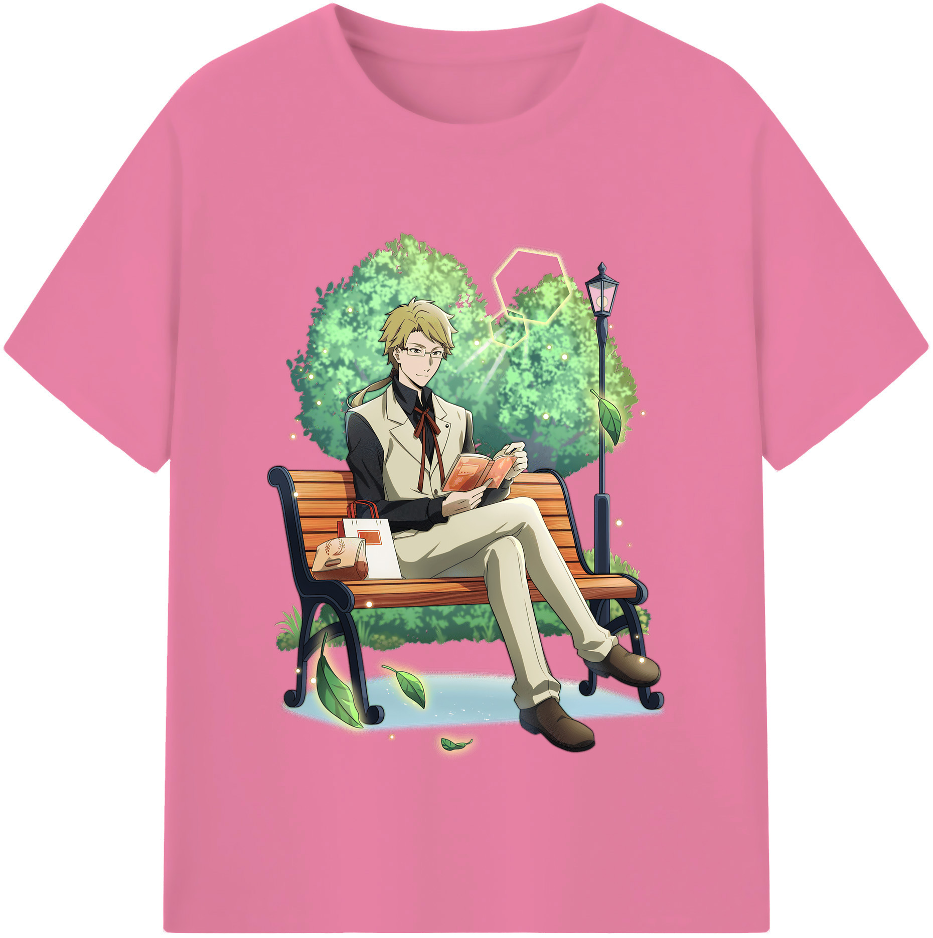 （画像用） 文豪ストレイドッグス Bungo Stray Dogs 綿100％半袖Tシャツ（フロントプリント）